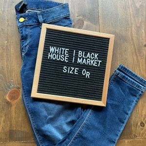 White House Black Market Skinny Leg Jeans